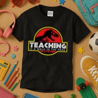 Teaching  Is A Walk In The Park Kids T-Shirt