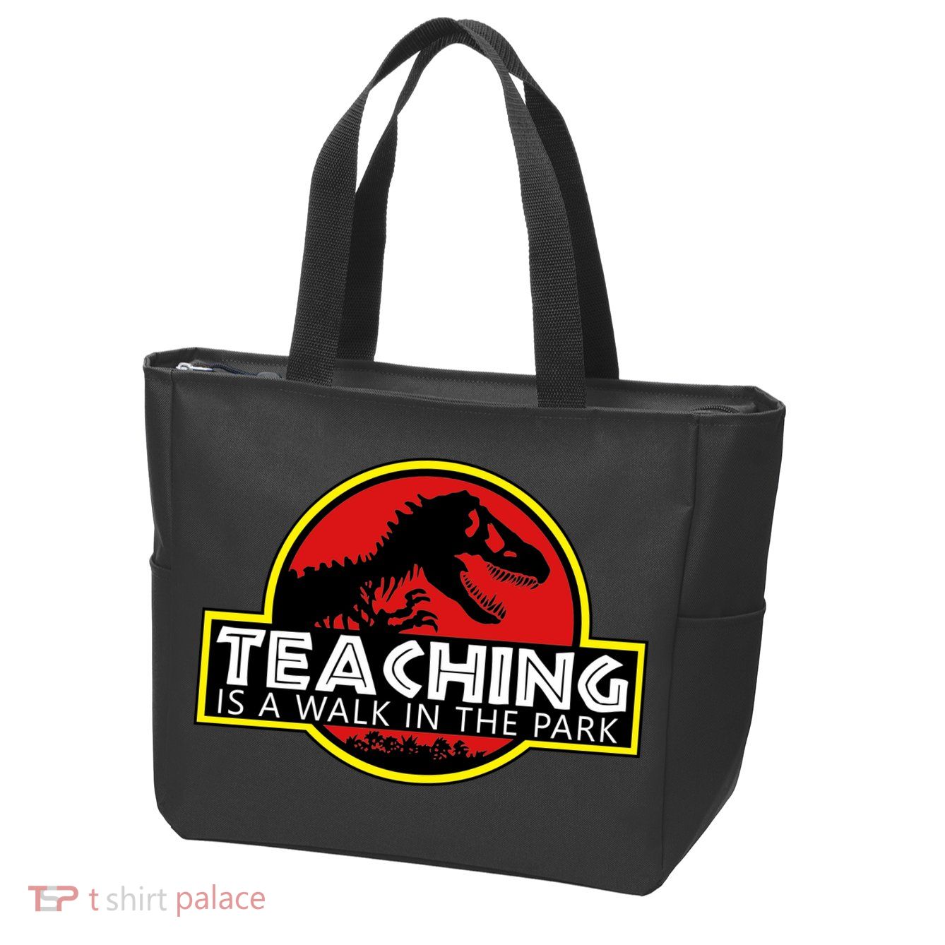 Teaching  Is A Walk In The Park Zip Tote Bag