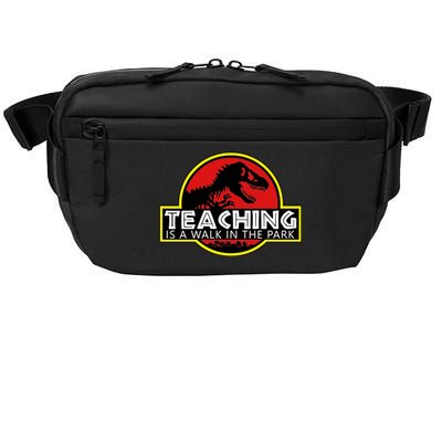 Teaching  Is A Walk In The Park Crossbody Pack