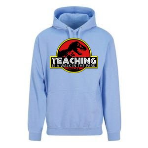 Teaching  Is A Walk In The Park Unisex Surf Hoodie