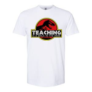 Teaching  Is A Walk In The Park Softstyle CVC T-Shirt