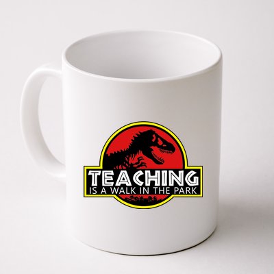 Teaching  Is A Walk In The Park Coffee Mug