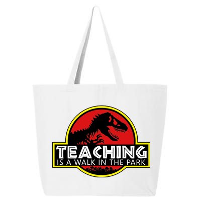 Teaching  Is A Walk In The Park 25L Jumbo Tote