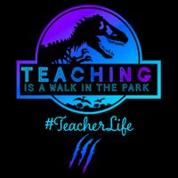 Teaching Is A Walk In Park Jurassic Teacher Mug