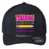Teaching Is A Walk In The Park Flexfit Unipanel Trucker Cap