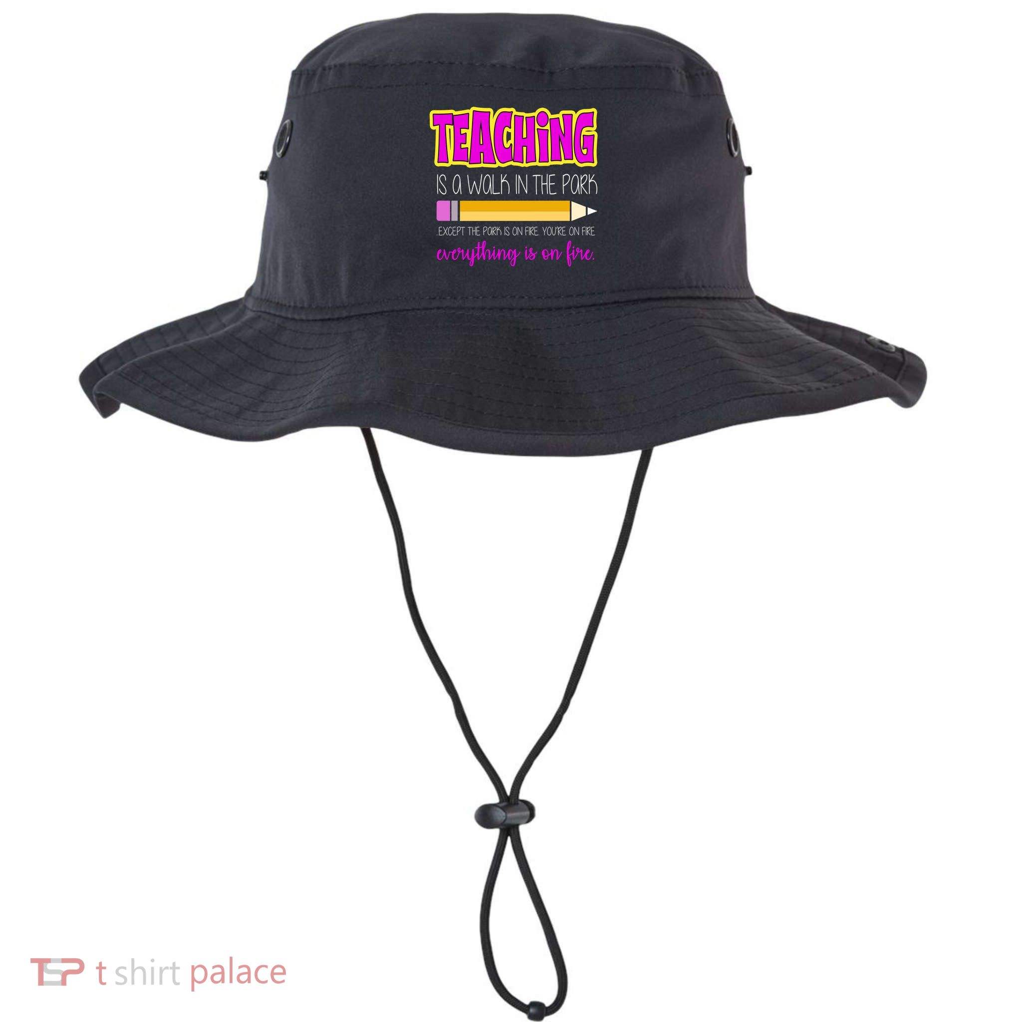 Teaching Is A Walk In The Park Bucket Hat