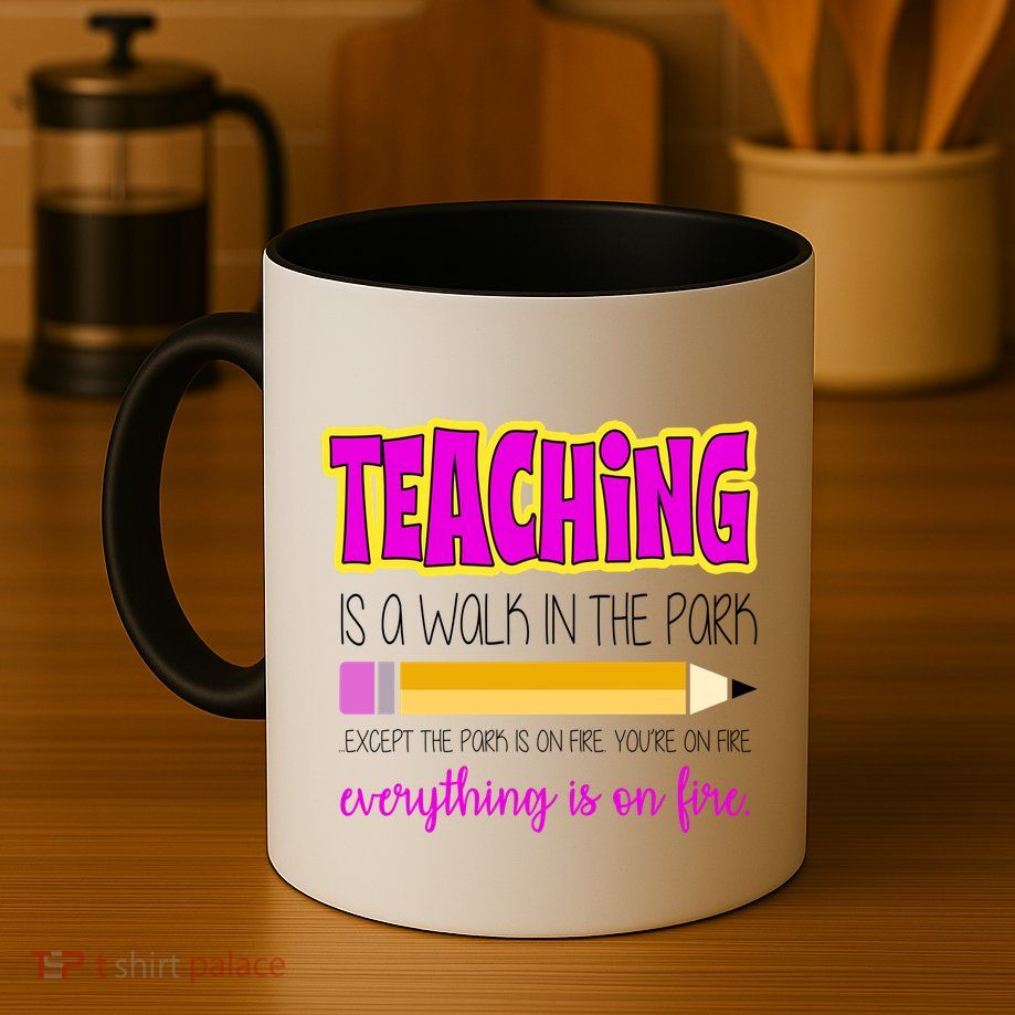 Teaching Is A Walk In The Park Mug