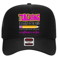 Teaching Is A Walk In The Park Hat