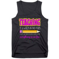Teaching Is A Walk In The Park Tank Top