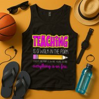 Teaching Is A Walk In The Park Tank Top