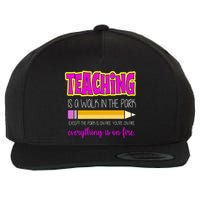 Teaching Is A Walk In The Park Wool Snapback Cap
