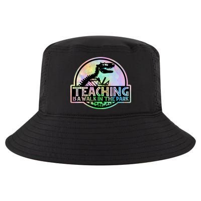 Teaching Is A Walk In The Park Funny Teacher Cool Comfort Performance Bucket Hat