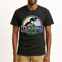 Teaching Is A Walk In The Park Funny Teacher Tall T-Shirt