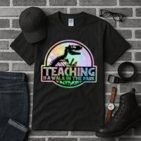 Teaching Is A Walk In The Park Funny Teacher Tall T-Shirt