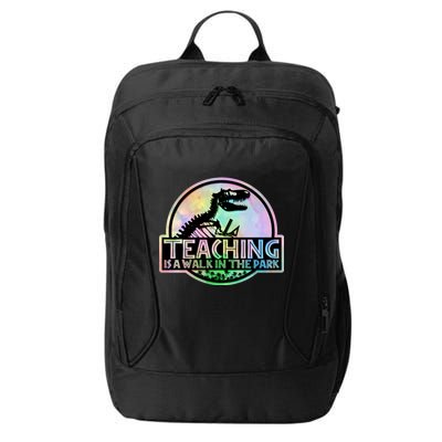 Teaching Is A Walk In The Park Funny Teacher City Backpack