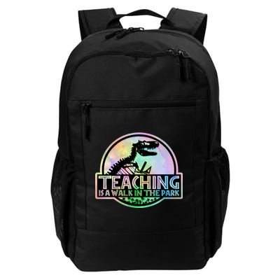 Teaching Is A Walk In The Park Funny Teacher Daily Commute Backpack