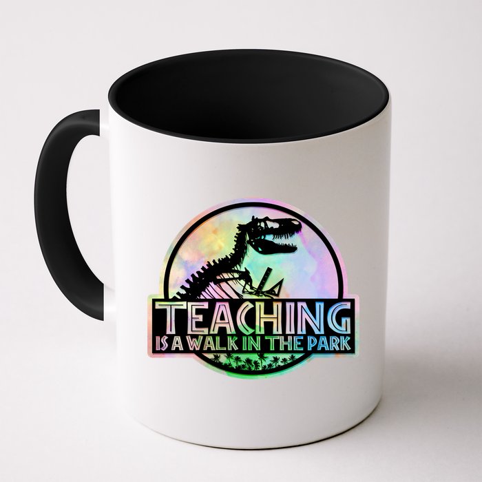 Teaching Is A Walk In The Park Funny Teacher Mug