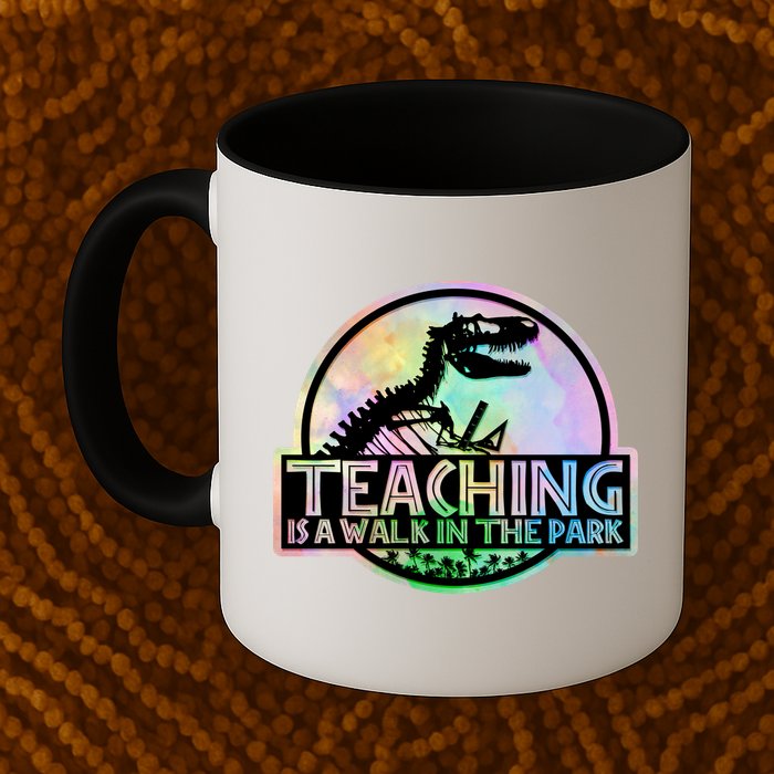 Teaching Is A Walk In The Park Funny Teacher Mug