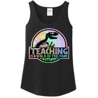 Teaching Is A Walk In The Park Funny Teacher Ladies Essential Tank