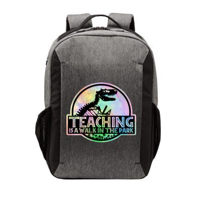 Teaching Is A Walk In The Park Funny Teacher Vector Backpack