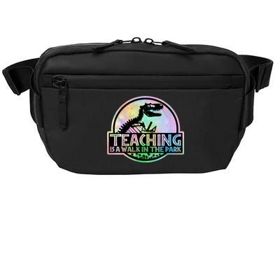 Teaching Is A Walk In The Park Funny Teacher Crossbody Pack