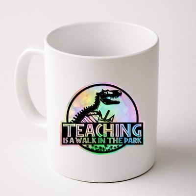 Teaching Is A Walk In The Park Funny Teacher Coffee Mug