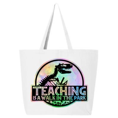 Teaching Is A Walk In The Park Funny Teacher 25L Jumbo Tote