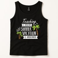 Teaching Is Important But Summer Vacation Is Importanter Tank Top