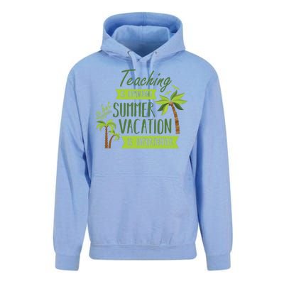 Teaching Is Important But Summer Vacation Is Importanter Unisex Surf Hoodie