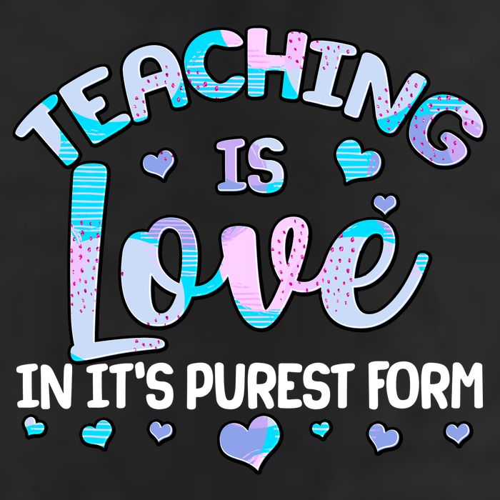 Teaching Is Love In It's Purest Form Cool Comfort Performance Bucket Hat