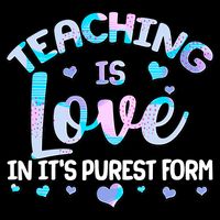 Teaching Is Love In It's Purest Form 16 in Basic Backpack