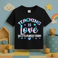 Teaching Is Love In It's Purest Form Toddler T-Shirt