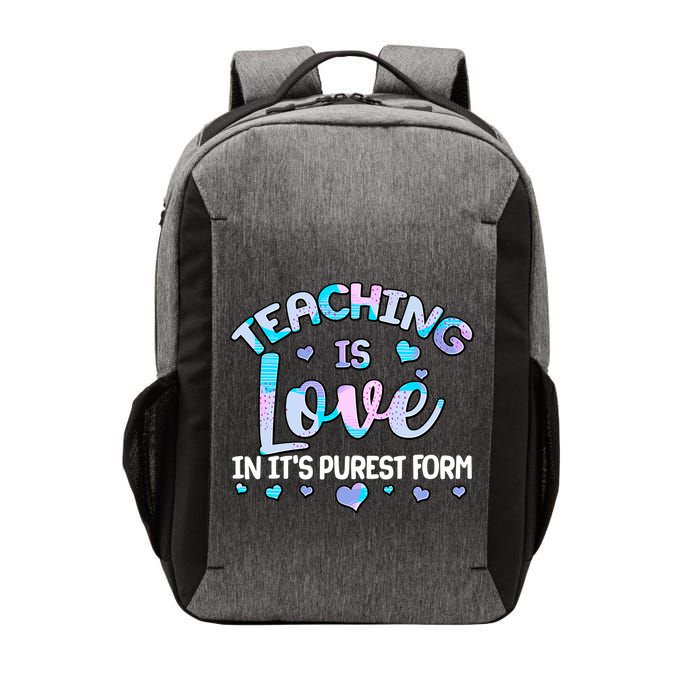 Teaching Is Love In It's Purest Form Vector Backpack