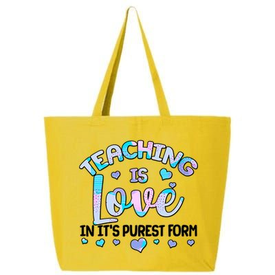 Teaching Is Love In It's Purest Form 25L Jumbo Tote
