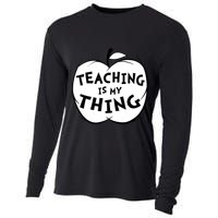 Teaching Is My Thing Cooling Performance Long Sleeve Crew