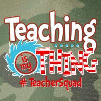Teaching Is My Thing Teacher Squad Funny Legacy Tie Dye Trucker Hat