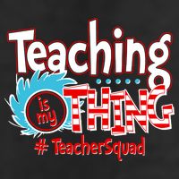 Teaching Is My Thing Teacher Squad Funny 7 Panel Mesh Trucker Snapback Hat