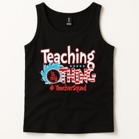 Teaching Is My Thing Teacher Squad Funny Tank Top