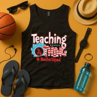 Teaching Is My Thing Teacher Squad Funny Tank Top