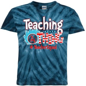 Teaching Is My Thing Teacher Squad Funny Kids Tie-Dye T-Shirt