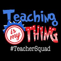 Teaching Is My Thing TeacherSquad 7-Panel Snapback Hat