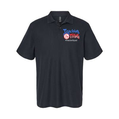 Teaching Is My Thing TeacherSquad Softstyle Adult Sport Polo