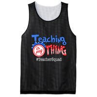 Teaching Is My Thing TeacherSquad Mesh Reversible Basketball Jersey Tank