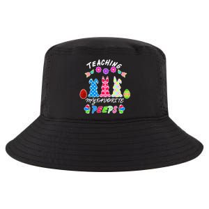 Teaching My Favorite Peeps Cute Easter Bunnies Cool Comfort Performance Bucket Hat