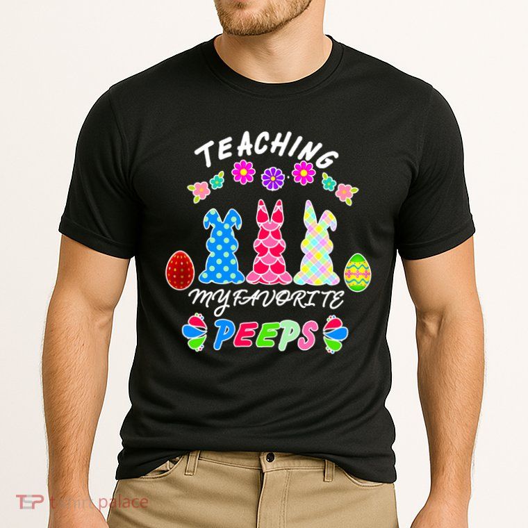 Teaching My Favorite Peeps Cute Easter Bunnies Performance Shirt