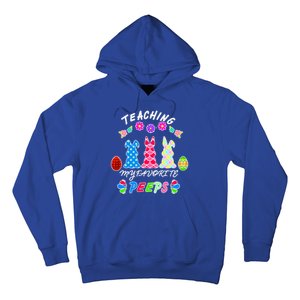 Teaching My Favorite Peeps Cute Easter Bunnies Hoodie