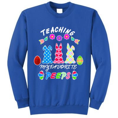 Teaching My Favorite Peeps Cute Easter Bunnies Sweatshirt