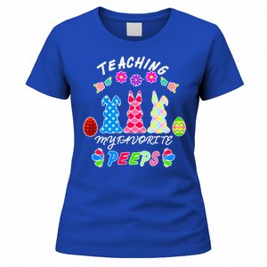 Teaching My Favorite Peeps Cute Easter Bunnies Women's T-Shirt