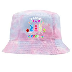 Teaching My Favorite Peeps Cute Easter Bunnies Tie-Dyed Bucket Hat