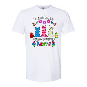 Teaching My Favorite Peeps Cute Easter Bunnies Softstyle CVC T-Shirt